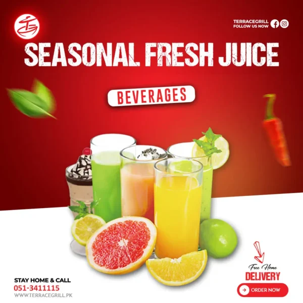 Seasonal Fresh Juice